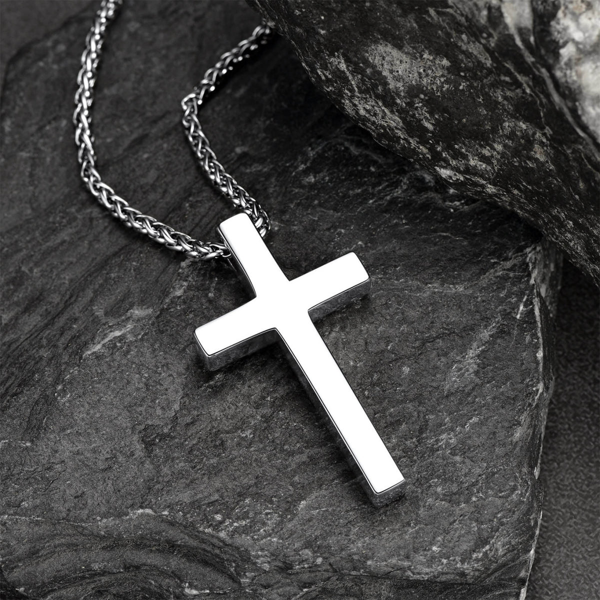 DEADWEIGHT cross pendant necklace