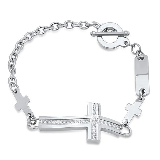 DEADWEIGHT cross bracelet